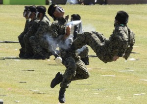 Actual pictures of how South Korean special forces learn Tae Kwon Do.