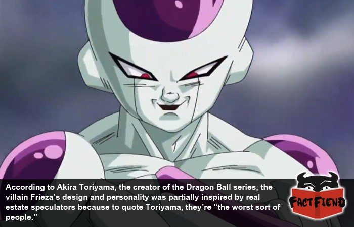 Frieza Was Inspired by Real Estate Speculators - Fact Fiend