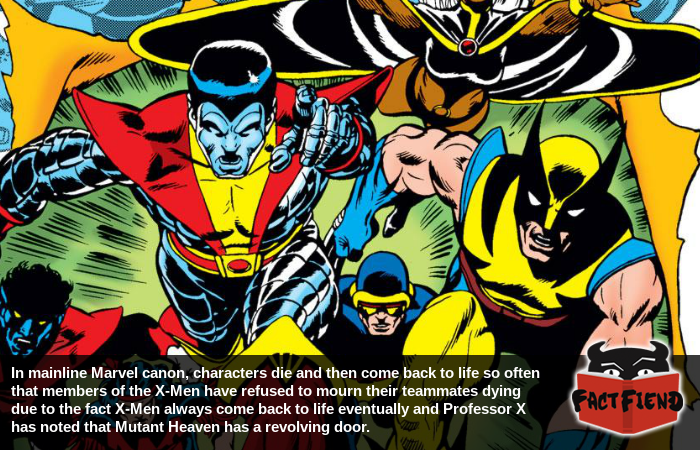 X-Man heaven has a revolving door - Fact Fiend