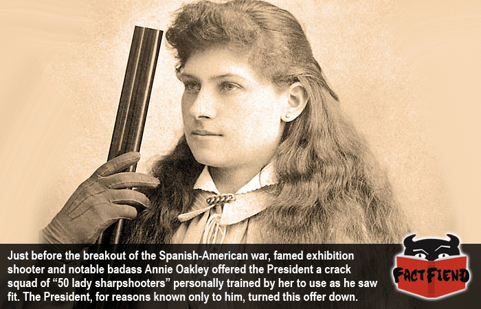 Annie Oakley Wanted to Train Her Own Team of Elite Female Snipers - Fact  Fiend